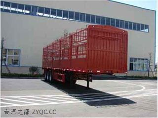 東風(fēng)牌eq9402ccyzm型倉(cāng)柵式運(yùn)輸半掛車 產(chǎn)品技術(shù)參數(shù)