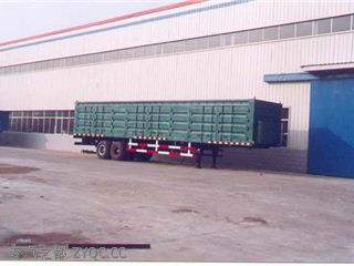 圣岳牌sdz9190x型廂式運(yùn)輸半掛車(chē)的烤漆與特征技術(shù)觀察