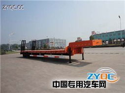 華威馳樂(lè)牌SGZ9401TDP型低平板半掛車(chē) 工程巨擘，憑什么獨(dú)領(lǐng)風(fēng)騷？